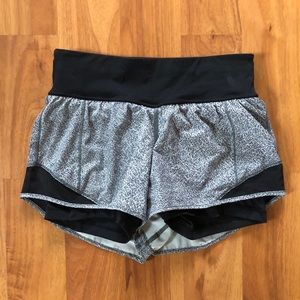 Lululemon Hotty Hot Shorts grey